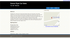 Desktop Screenshot of eamonryancarsales.simi.ie