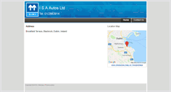 Desktop Screenshot of isaautos.simi.ie