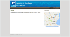 Desktop Screenshot of haughtonsontyres.simi.ie