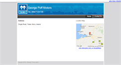 Desktop Screenshot of georgepoffmotors.simi.ie